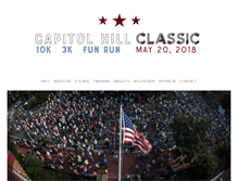 Tablet Screenshot of capitolhillclassic.com